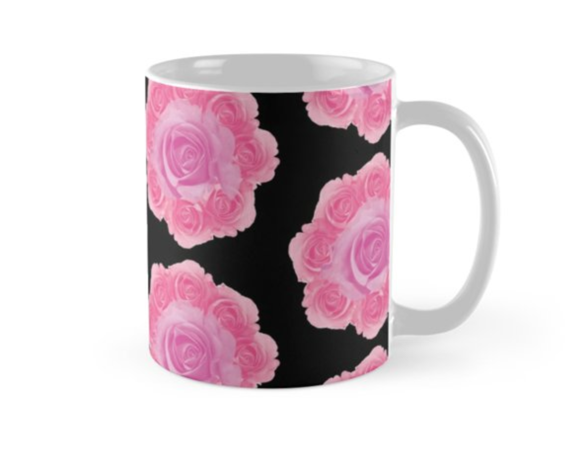 Mug "Rose, rose" Chez RedBubble